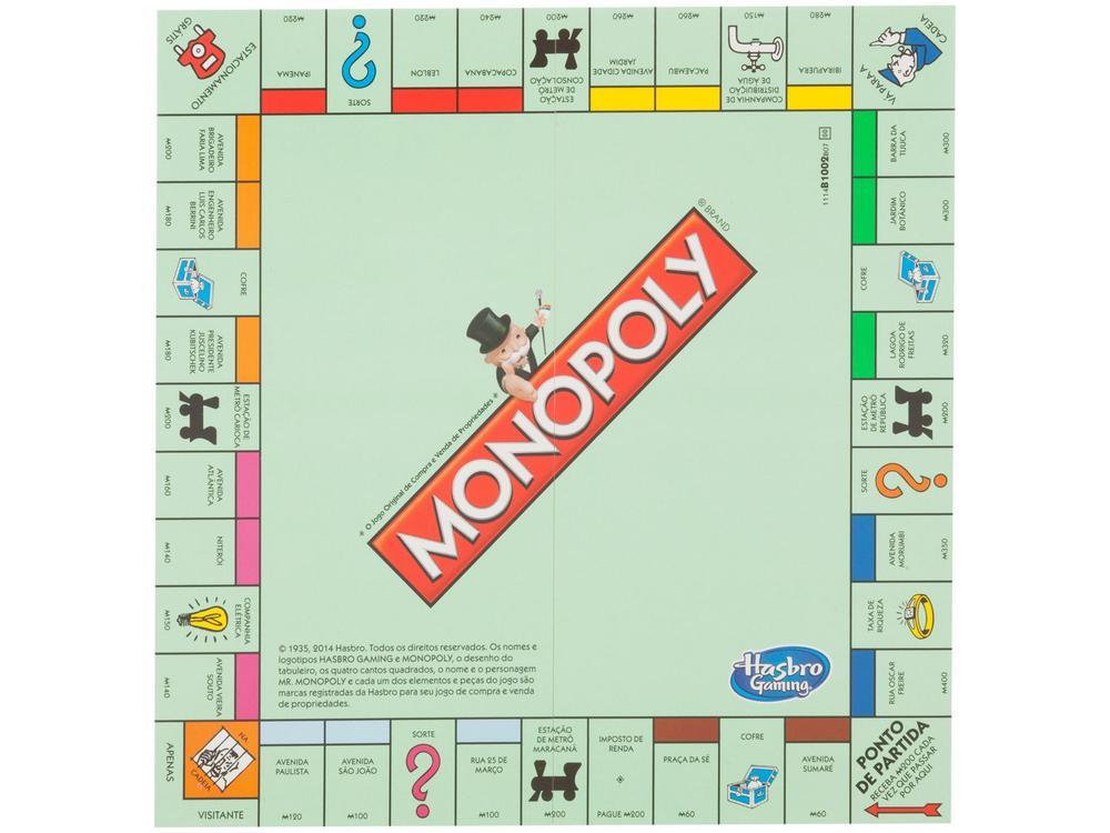 Jogo Monoply Grab & Go Monopoly - 3