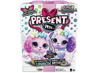 Pelúcia Present Pets Rainbow Fairy Emite Som