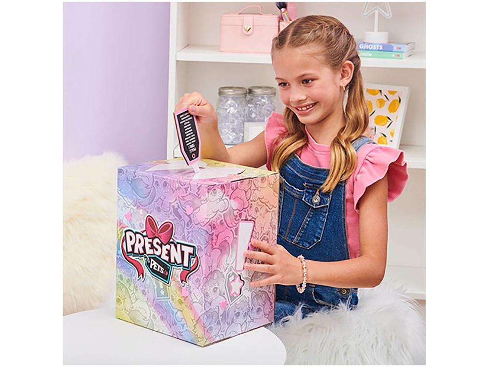 Pelúcia Present Pets Unicórnio Emite Som - 4