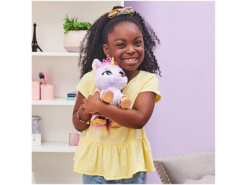 Pelúcia Present Pets Unicórnio Emite Som - 6