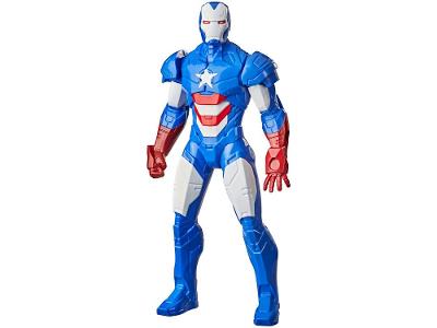 Boneco Homem de Ferro Marvel Patriota de Ferro
