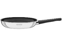 Frigideira Antiaderente Tramontina Inox Fundo Triplo Grano Baquelite 20cm - 1