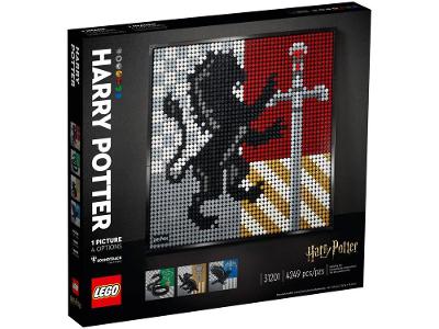 LEGO Art Harry Potter Hogwarts Crests 4249 Peças