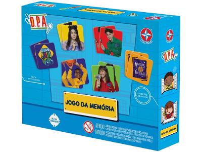 Jogo da Memória 54 Cartas DPA Estrela