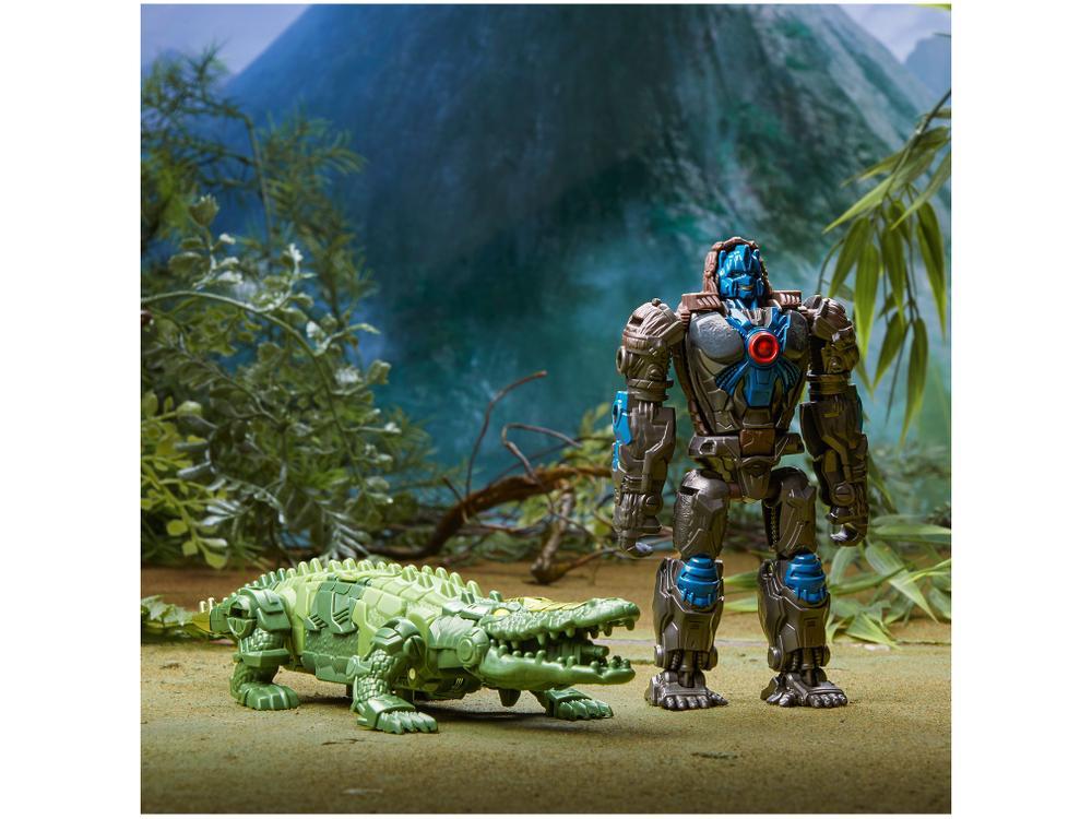 Boneco Transformers Optimus Primal e Skullcruncher - 7
