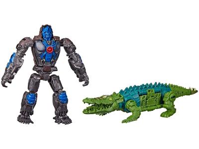 Boneco Transformers Optimus Primal e Skullcruncher
