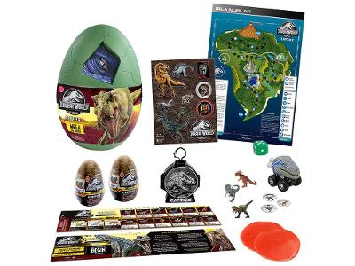 Ovo Surpresa Jurassic World CAPTIVZ Clash Edition