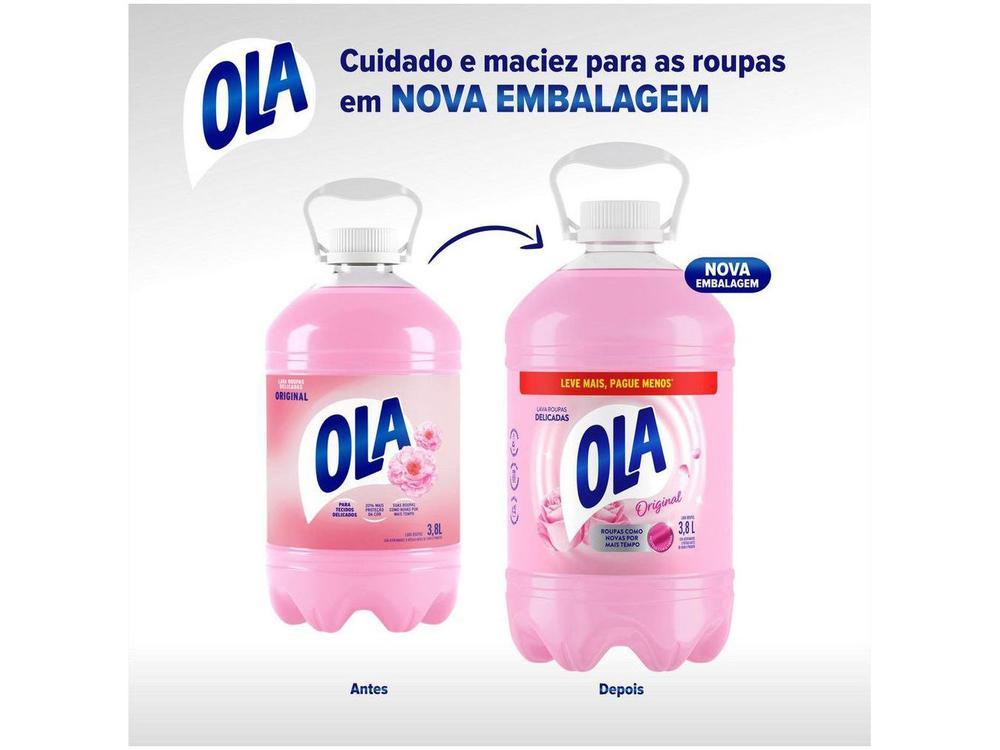 Sabão Líquido Concentrado Ola Original 3,8L - 2