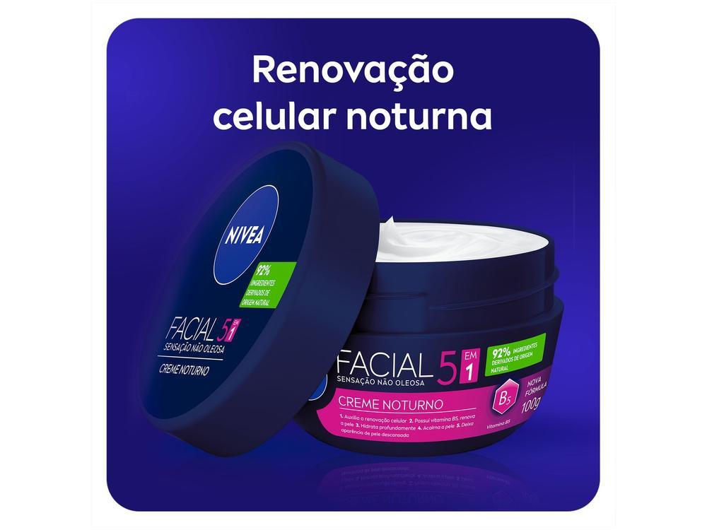 Creme Facial Noturno NIVEA Ultraleve 7 em 1 100g - 10