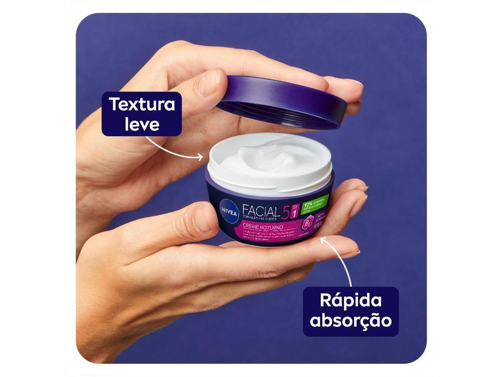 Creme Facial Noturno NIVEA Ultraleve 7 em 1 100g - 12