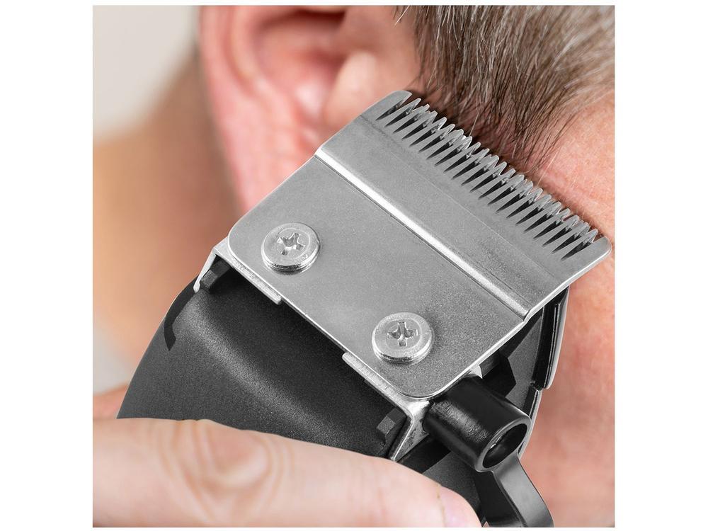 Máquina de Cortar Cabelo Britânia BCR18T Titanium 5 Níveis de Altura 1 Velocidade - 2