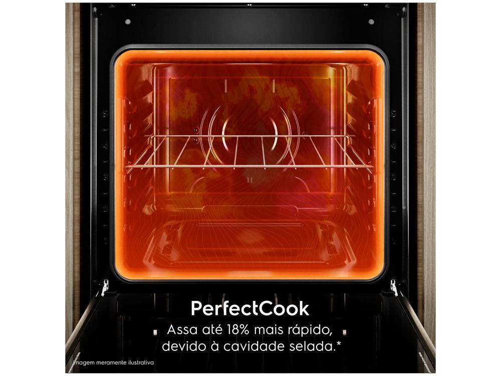 Fogão 4 Bocas Electrolux Preto Mesa de Vidro com Timer PerfectCook e Multi Chama FE4DP - 17
