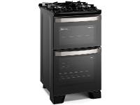 Fogão 4 Bocas Electrolux Preto Mesa de Vidro com Timer PerfectCook e Multi Chama FE4DP - 13