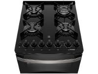 Fogão 4 Bocas Electrolux Preto Mesa de Vidro com Timer PerfectCook e Multi Chama FE4DP - 15