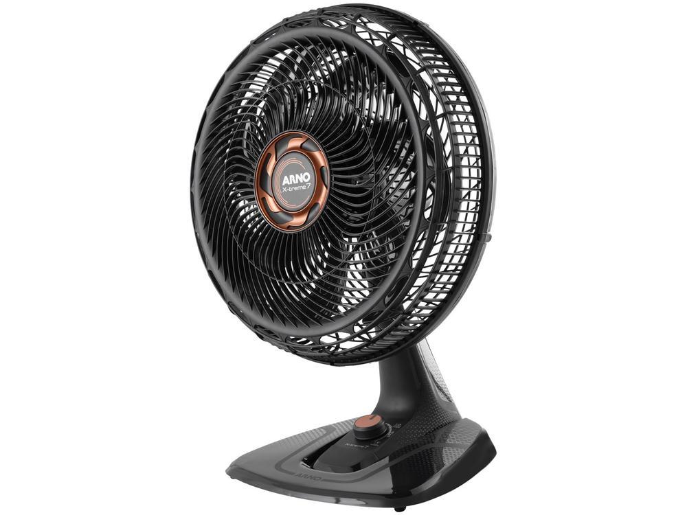 Ventilador de Mesa Arno X-Treme 7 40cm 7 Pás 3 Velocidades Cinza e Cobre - 4