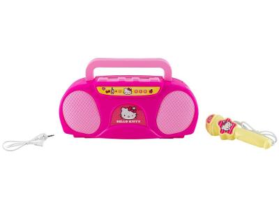 Karaokê Infantil Portátil Candide Hello Kitty