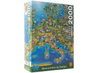 Quebra-cabeça 2000 Peças Puzzle Monumentos da - 1