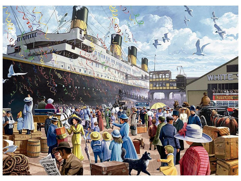 Quebra-cabeça 2000 Peças Puzzle Titanic Grow - 2