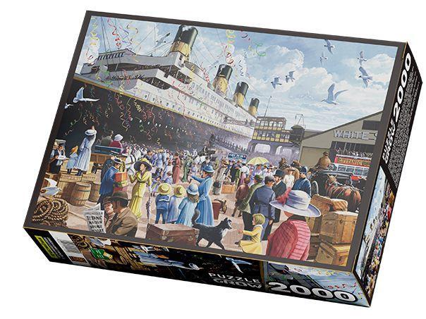Quebra-cabeça 2000 Peças Puzzle Titanic Grow - 3