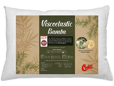 Travesseiro Castor Viscoelastic Bambu