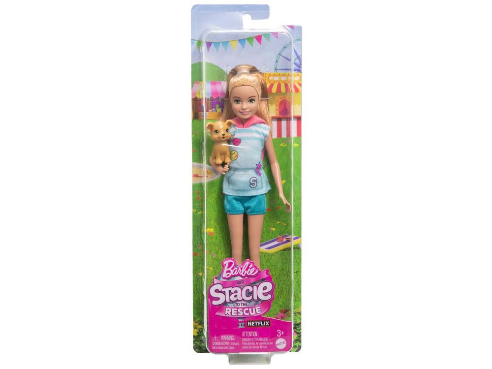 Boneca Barbie Stacie ao Resgate com Figura  - 6