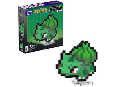 MEGA Jogo de Construção Bulbasaur Pixel Art