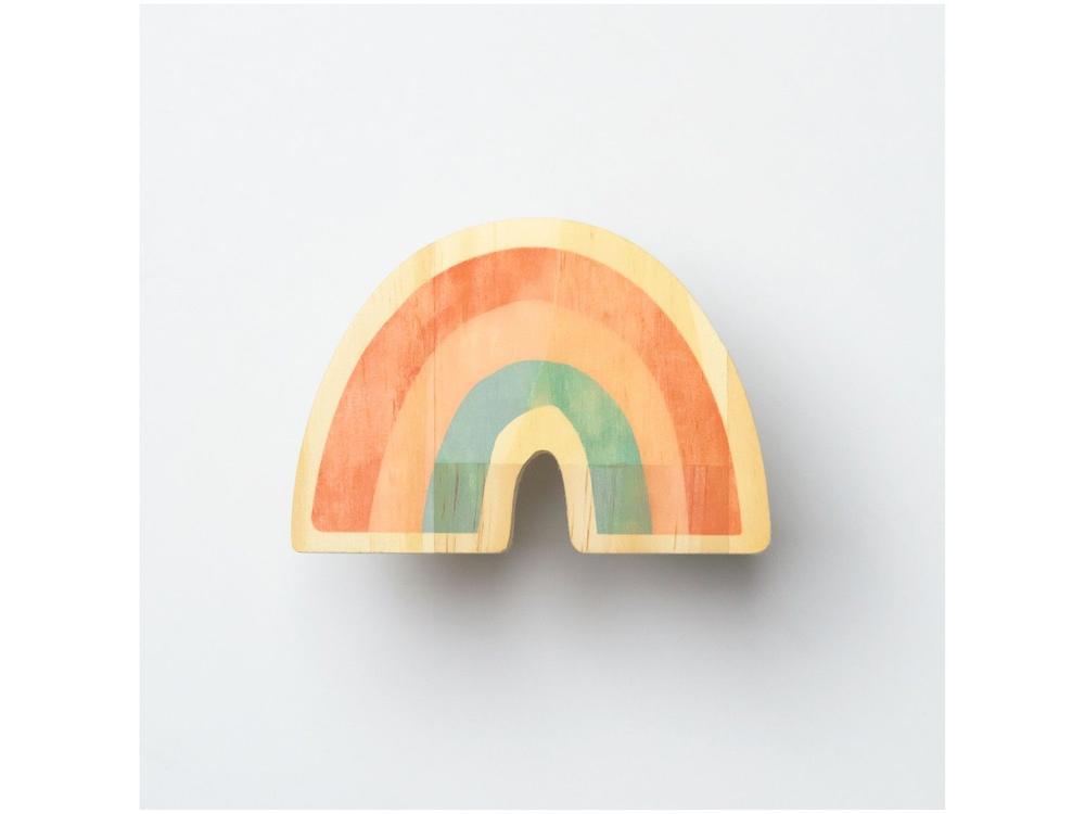 Gancho de Parede Madeira Design Up Living - 2