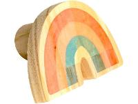 Gancho de Parede Madeira Design Up Living - 1