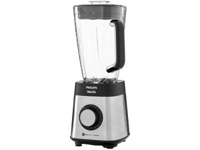 Liquidificador Philips Walita Serie 5000 RI2244/91 Preto Inox 12 Velocidades 1400W