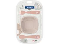 Kit Talher Infantil Tramontina Coelho Le Petit Rosa 3 Peças - 3