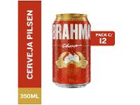 Cerveja Brahma Chopp Pilsen Lager 12 Unidades 350ml Lata - 2