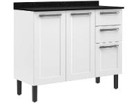 Balcão de Cozinha com Tampo Itatiaia 3 Portas 2 Gavetas Florença - 1