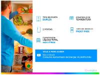 Geladeira/Refrigerador Brastemp Frost Free Duplex Preto 463L BRM55FE - 2