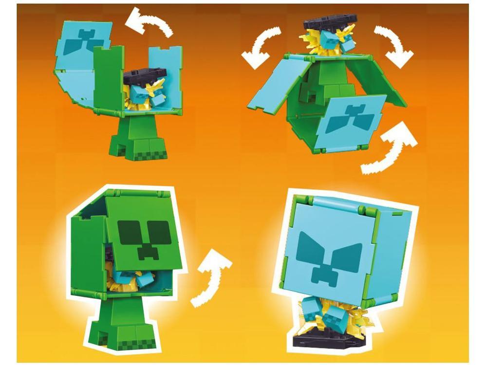Mini Figura Minecraft Flippin Figs Mattel - 3