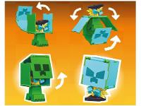 Mini Figura Minecraft Flippin Figs Mattel - 3