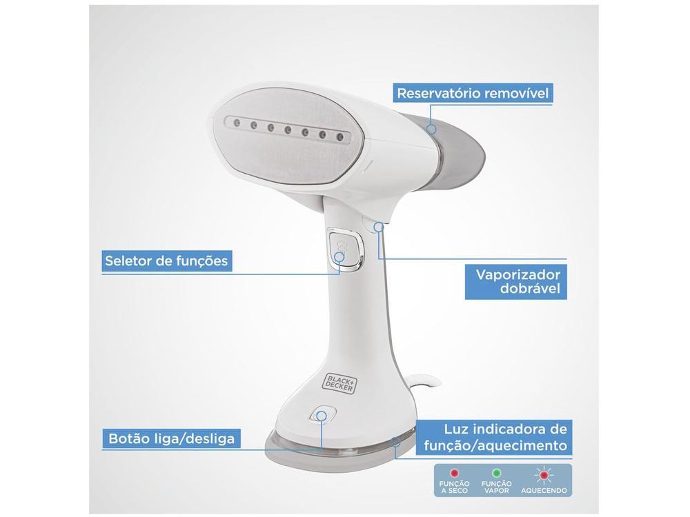 Vaporizador de Roupas Black+Decker Steam & Flip BDV3000 Portátil 200ml com Acessórios - 3