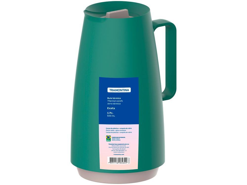 Bule de Chá e Café de Plástico Verde 500ml Tramontina Exata - 2