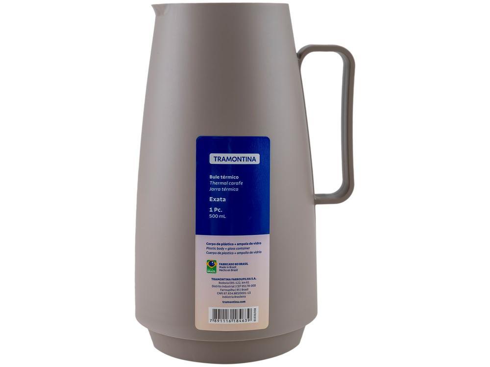 Bule de Chá e Café de Plástico Bege 500ml Tramontina Exata - 7
