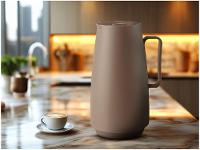 Bule de Chá e Café de Plástico Bege 500ml Tramontina Exata - 2