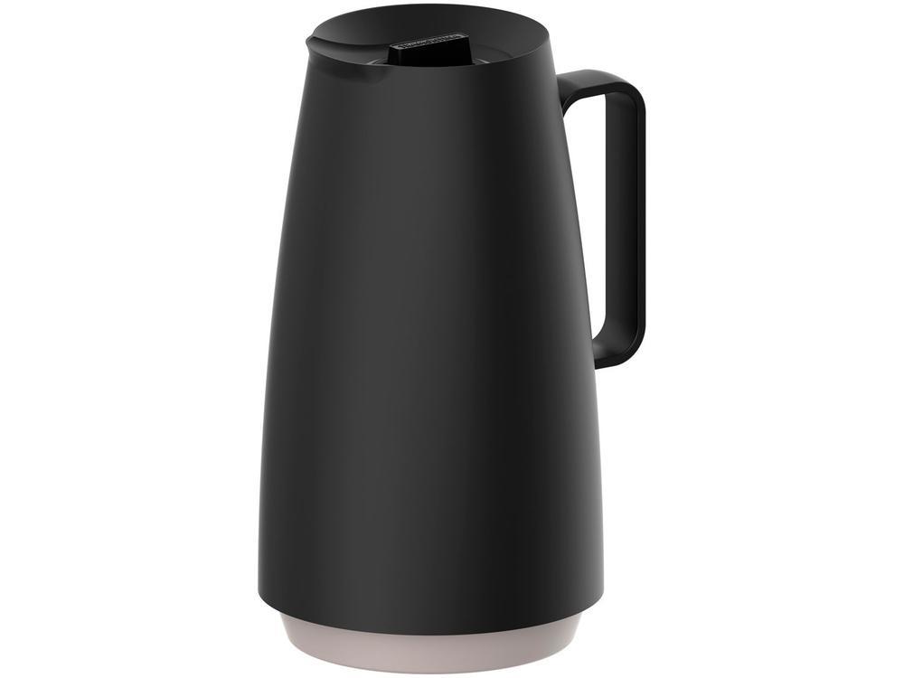 Bule de Chá e Café de Plástico Preto 500ml Tramontina Exata - 1