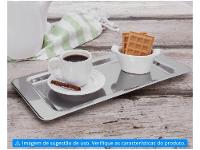 Bandeja Inox para Servir Retangular Brinox - 2