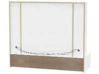 Penteadeira Camarim Parede com Espelho - 9