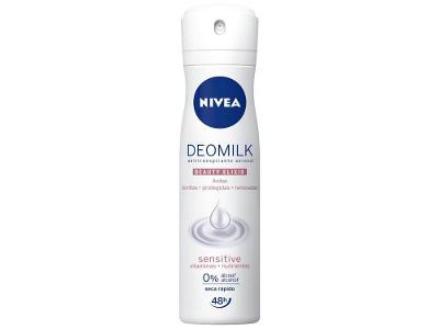Desodorante Antitranspirante Aerossol Nivea Deomilk Sensitive Feminino 150ml