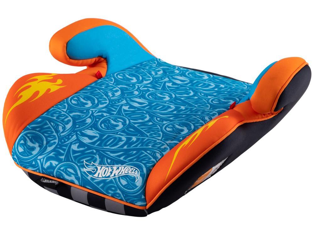 Assento de Elevação Fisher Price Booster Hot Wheels Fashion 22 a 36kg Preto, Azul e Vermelho - 2