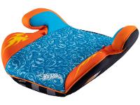 Assento de Elevação Fisher Price Booster Hot Wheels Fashion 22 a 36kg Preto, Azul e Vermelho - 2