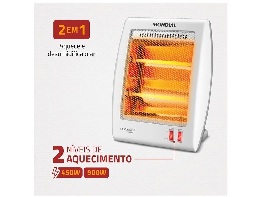 Aquecedor Quartzo Mondial A-15 Portátil - 3