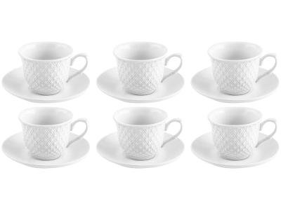 Jogo de Xícaras de Chá de Porcelana 150ml 