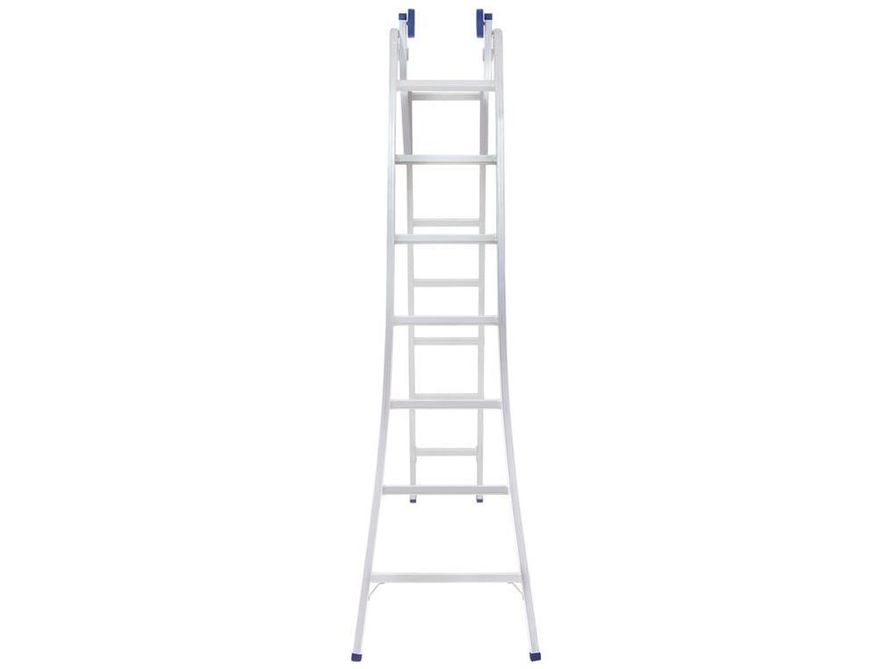 Escada de Alumínio Extensível 2x7 Doméstica - 4