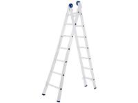Escada de Alumínio Extensível 2x7 Doméstica - 1