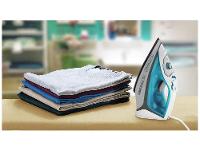 Ferro de Passar Roupa a Vapor e a Seco Black + Decker Speed Steam FX3060 Branco e Azul - 2